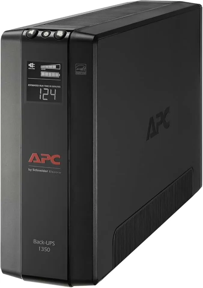 APC UPS 1000VA UPS Battery Backup & Surge Protector, BX1000M Backup Battery Power Supply, AVR, Dataline Protection
