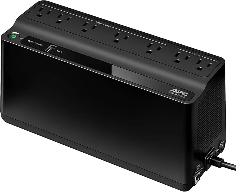 APC UPS Battery Backup & Surge Protector 